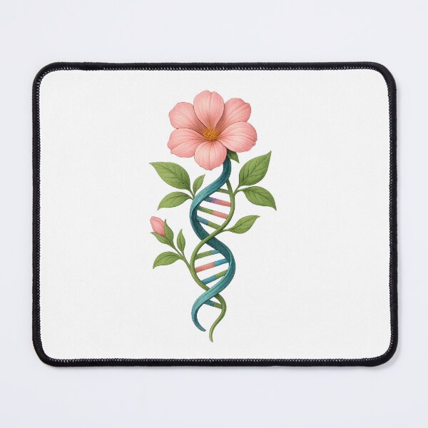 Item preview, DNA Flower – Botanical Science Art designed and sold by Yomere.