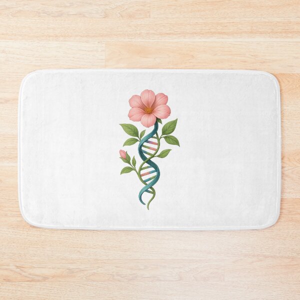 Item preview, DNA Flower – Botanical Science Art designed and sold by Yomere.