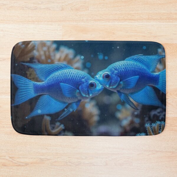 Item preview, Blue fish designed and sold by Kari's shop.