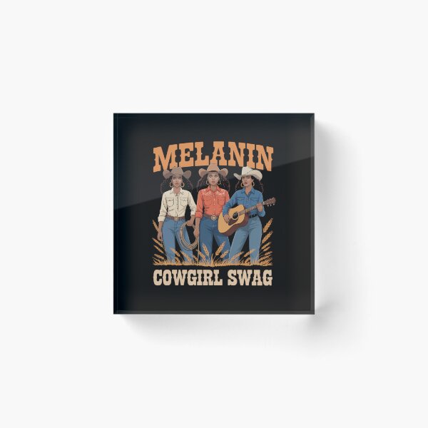 Item preview, Melanin Cowgirl Swag Black History Africa Melanin Juneteenth designed and sold by sailorjessiArt.