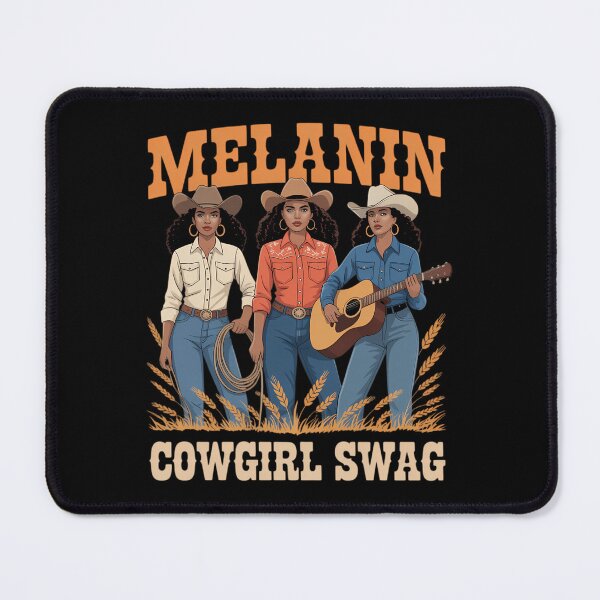 Item preview, Melanin Cowgirl Swag Black History Africa Melanin Juneteenth designed and sold by sailorjessiArt.