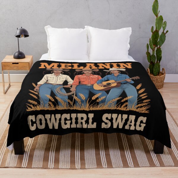 Item preview, Melanin Cowgirl Swag Black History Africa Melanin Juneteenth designed and sold by sailorjessiArt.