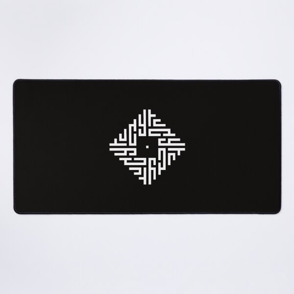 Item preview, LUCY | White  | Modern Geometric Kufi Calligraphy | From Name to Art   designed and sold by FOR YOUR NAME.