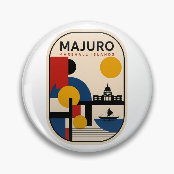 Item preview, Majuro Marshall Islands Abstract Pacific Island Travel designed and sold by k3rstman1.
