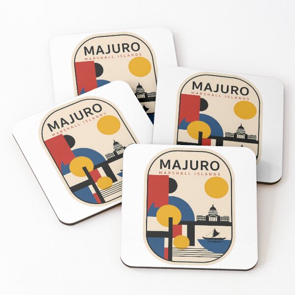 Item preview, Majuro Marshall Islands Abstract Pacific Island Travel designed and sold by k3rstman1.