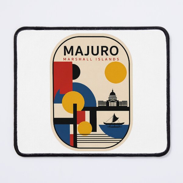 Item preview, Majuro Marshall Islands Abstract Pacific Island Travel designed and sold by k3rstman1.
