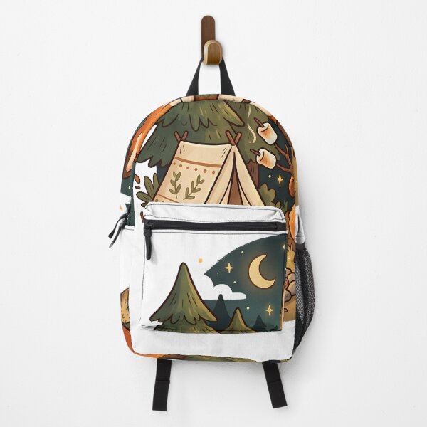 Item preview, Cute Camping Fox Cartoon designed and sold by MzulhilmiZam.