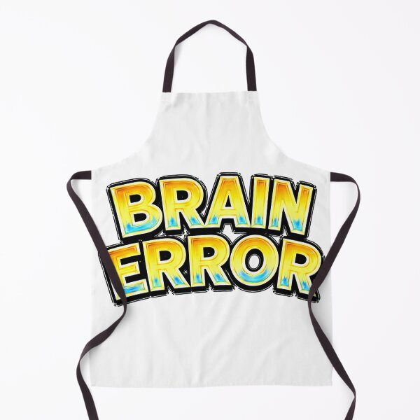 Item preview, BRAIN ERROR – hand drawn childlike typography designed and sold by Mac Sketches.