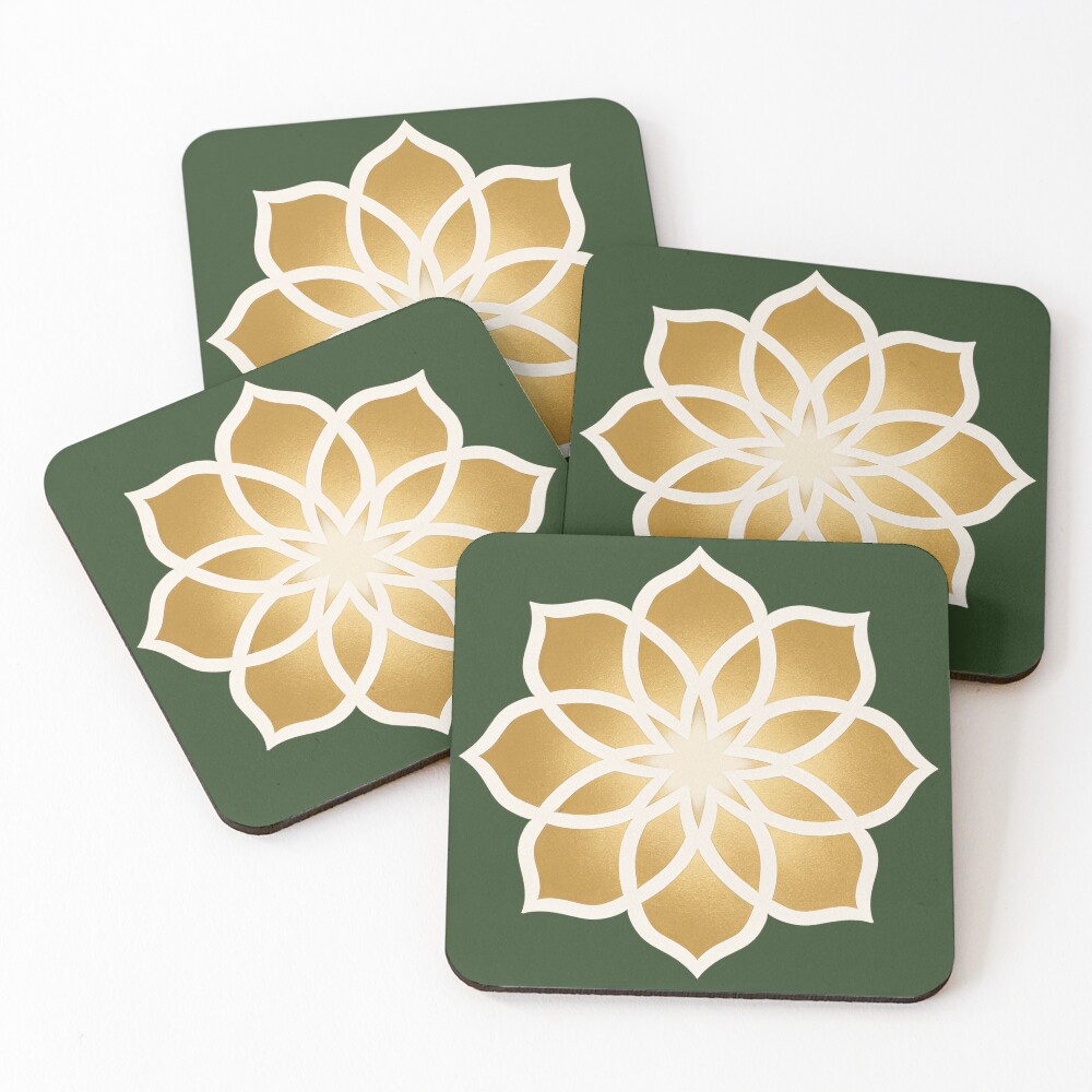 Item preview, Coasters (Set of 4) designed and sold by TheInkyLine.
