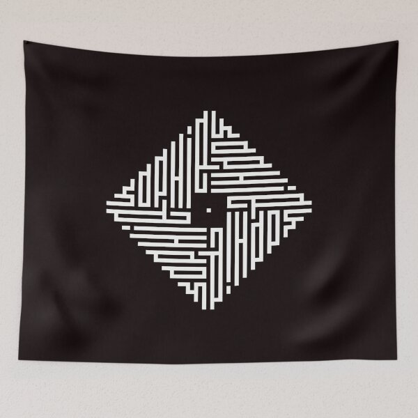 Item preview, SOPHIE | White  | Modern Geometric Kufi Calligraphy | From Name to Art   designed and sold by FOR YOUR NAME.
