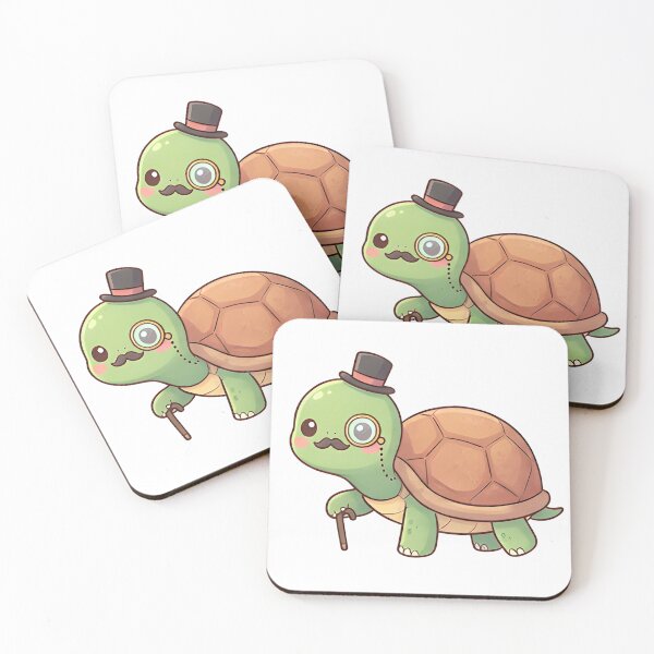 Item preview, turtle professor with mustache designed and sold by strayratss55.