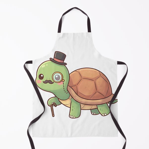 Item preview, turtle professor with mustache designed and sold by strayratss55.