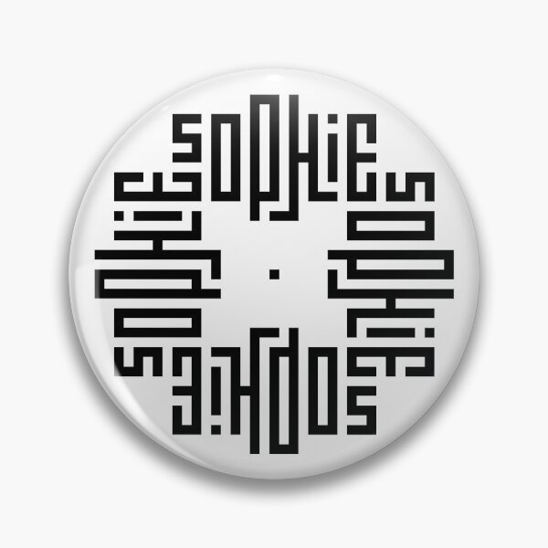 Item preview, SOPHIE | Black  | Modern Geometric Kufi Calligraphy | From Name to Art   designed and sold by FOR YOUR NAME.