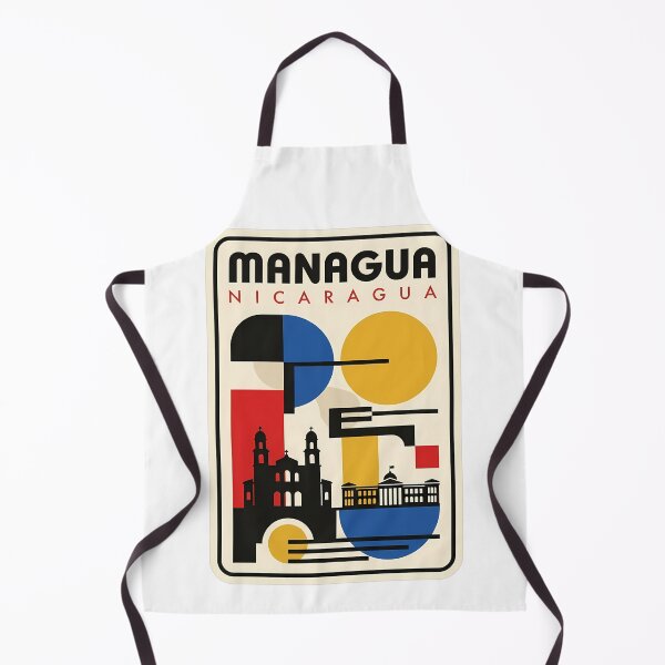 Item preview, Managua Nicaragua Retro Geometric Travel designed and sold by k3rstman1.