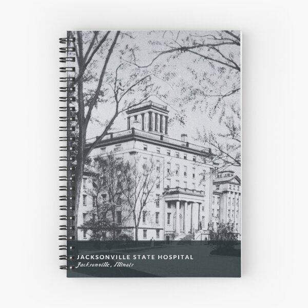 Item preview, Jacksonville State Hospital Classic Poster Style designed and sold by GhostlyWorld.
