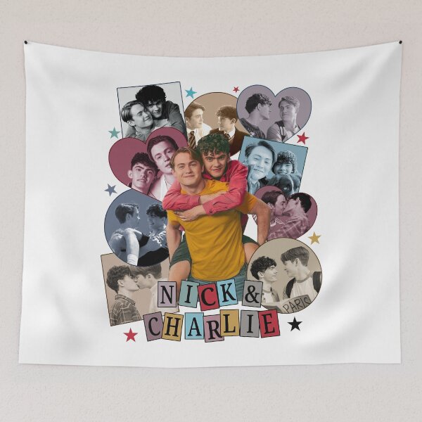 Item preview, Nick y Charlie, los que detienen el corazón designed and sold by WSTRap.