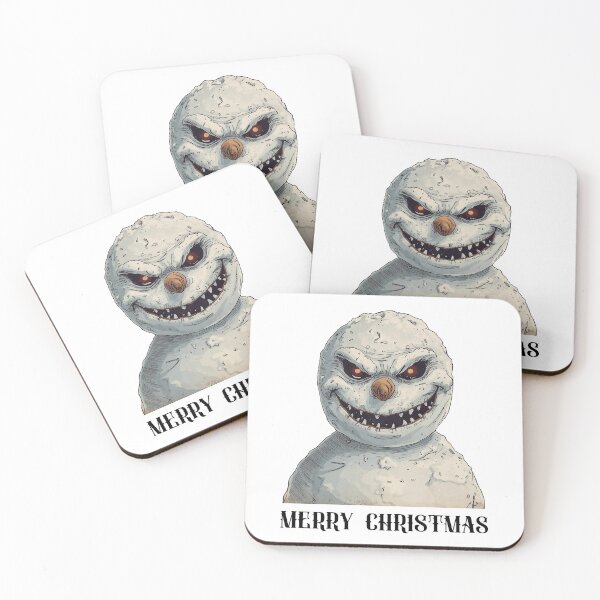 Item preview, Evil Snowman | Creepy Winter Horror Character designed and sold by GorinART.