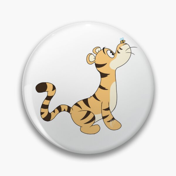 Item preview, “Thoughtful Tigger” -Toonwood Supply Co.  designed and sold by Toonwood Supply Co..