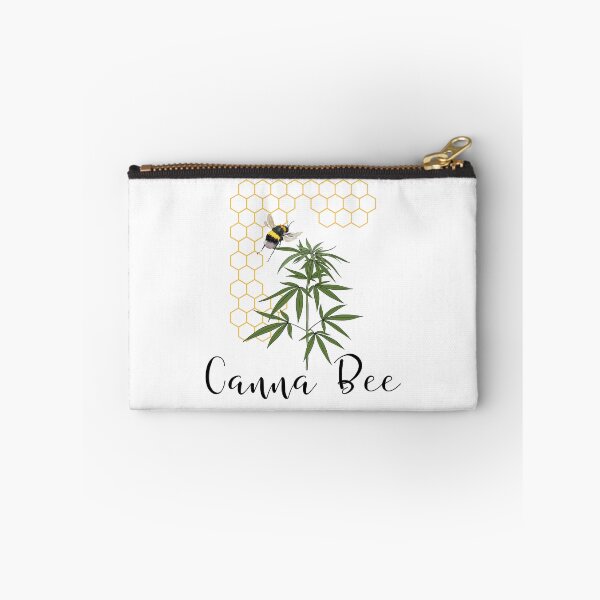 Item preview, Canna Bee Funny Design For Chill People And Plant Lovers designed and sold by Glitch-Cult.