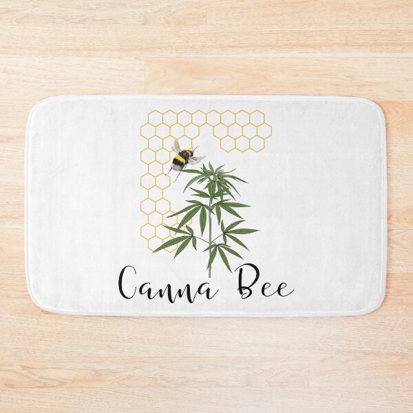 Item preview, Canna Bee Funny Design For Chill People And Plant Lovers designed and sold by Glitch-Cult.