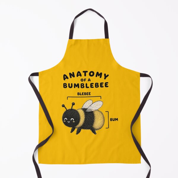Item preview, Funny Anatomy Of A Bumblebee Blebee Bum Cute designed and sold by bosamji.