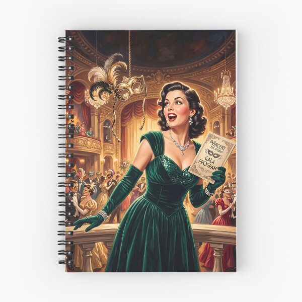 Item preview, Vintage Masquerade Gala Glamour Art Print designed and sold by Vincent-68.