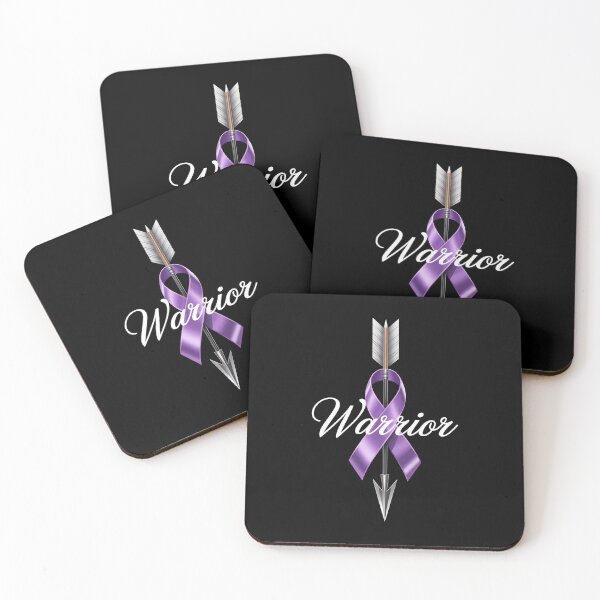 Item preview, Pancreatic Cancer Pancreatic Cancer Warrior Cancer Awareness Purple Ribbon designed and sold by sailorjessiArt.