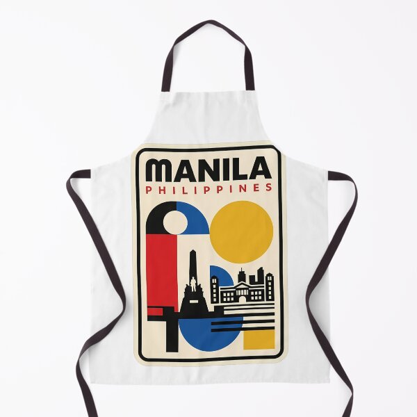 Item preview, Retro Manila Philippines Geometric Travel Poster designed and sold by k3rstman1.