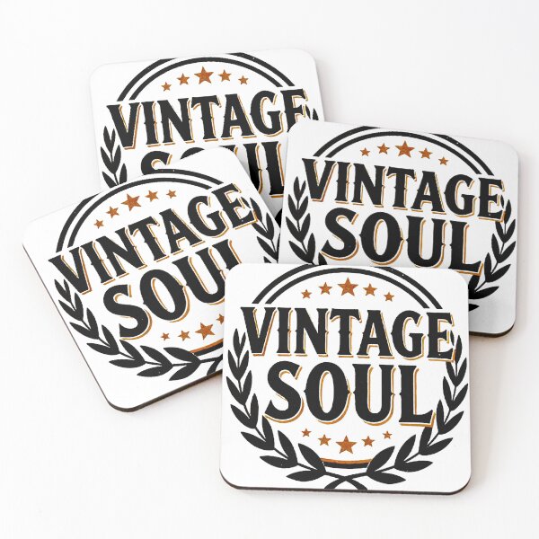 Item preview, vintage soul Badge Tee designed and sold by Mystic & Celestial Art.