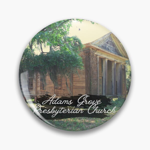 Item preview, Adams Grove Presbyterian Church Cursive Caption designed and sold by GhostlyWorld.
