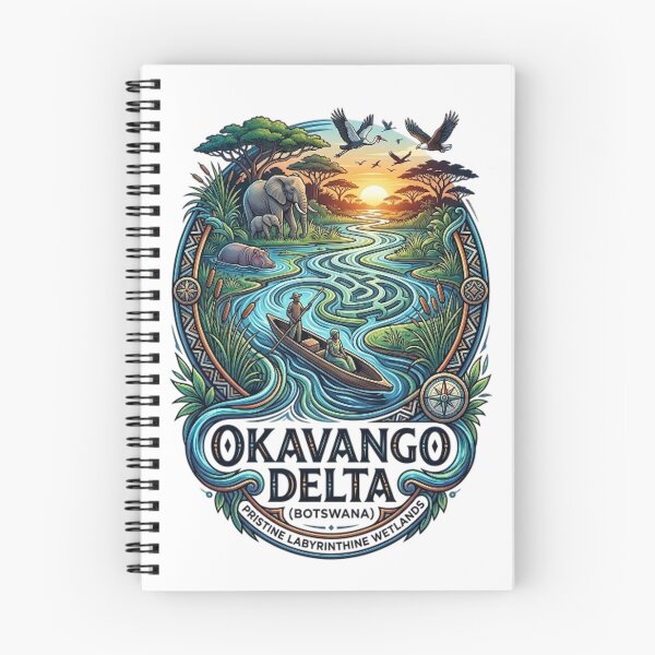 Item preview, OKAVANGO DELTA BOTSWANA designed and sold by likbatonboot.