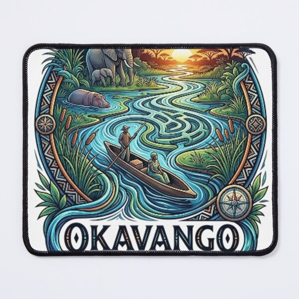 Item preview, OKAVANGO DELTA BOTSWANA designed and sold by likbatonboot.