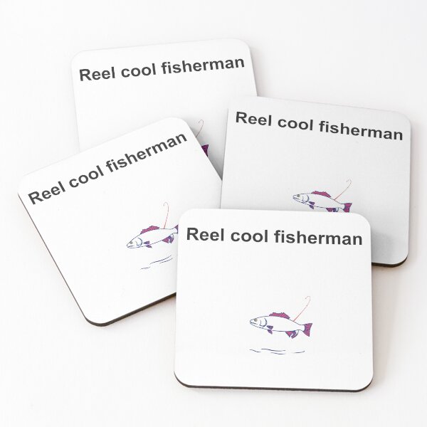 Item preview, "Reel cool fisherman" - Funny Fishing Phone Case - designed and sold by QuirkThreadsCo.