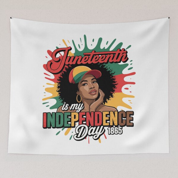 Item preview, Juneteenth Is My Independence Day Black Women 4th Of July designed and sold by sailorjessiArt.