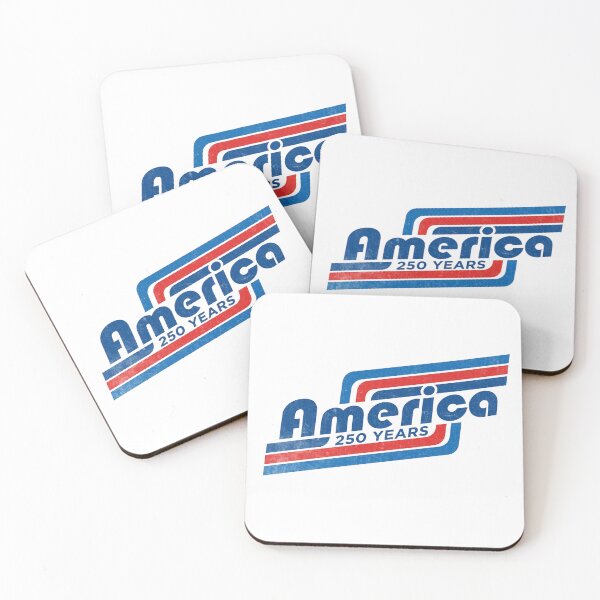 Item preview, 250 Years USA Retro-Red Blue And White  designed and sold by KustMeram.