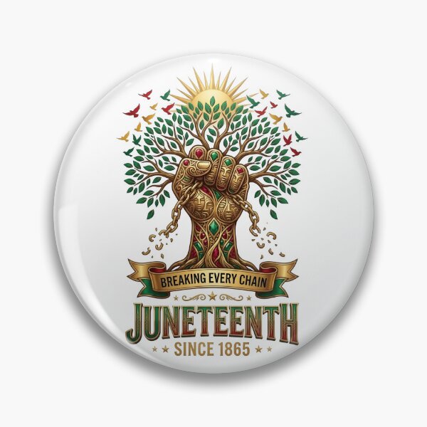 Item preview, Juneteenth 1865 Breaking Every Chain designed and sold by Sovereign Supply Co..