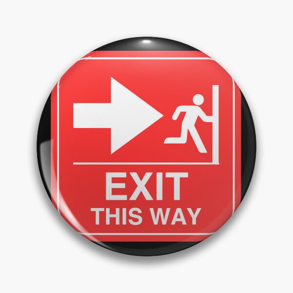 Item preview, EXIT SIGN designed and sold by SudeeshArt.