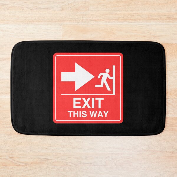 Item preview, EXIT SIGN designed and sold by SudeeshArt.