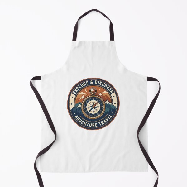 Item preview, Vintage Compass Mountain Design Smoky Mountains Adventure Badge Summer Vacation designed and sold by Yellowriversss.