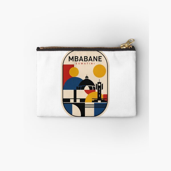 Item preview, Mbabane Eswatini Retro Geometric Abstract Skyline designed and sold by k3rstman1.