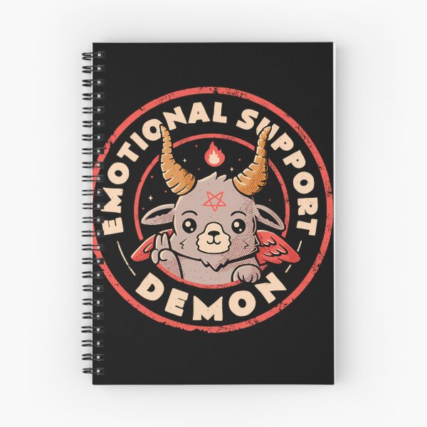 Item preview, Emotional Support Demon - Funny Evil Baphomet  designed and sold by madren22.