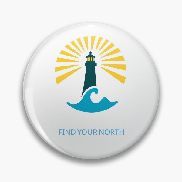 Item preview, Find Your North – Lighthouse Nautical Design designed and sold by onubi.
