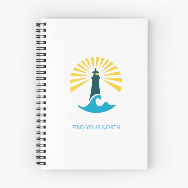 Item preview, Find Your North – Lighthouse Nautical Design designed and sold by onubi.