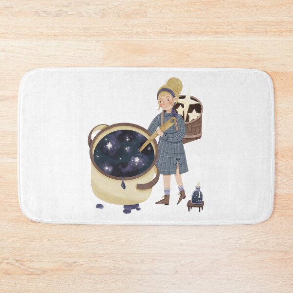 Item preview, Galaxy Soup Magic Cauldron Witch Art designed and sold by carlottaiart.