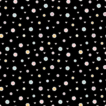 Artwork thumbnail, Flower Power Pattern by Julza Art