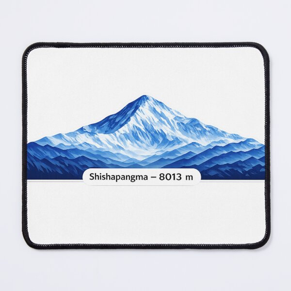 Item preview, Shishapangma 8013 m – Minimalist Himalayan Mountain designed and sold by Gabe1983.