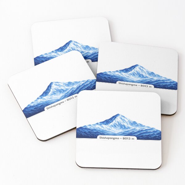Item preview, Shishapangma  8013 m – Minimalist Himalayan Mountain designed and sold by Gabe1983.