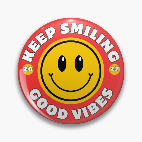 Item preview, KEEP SMILING GOOD VIBES  designed and sold by SudeeshArt.