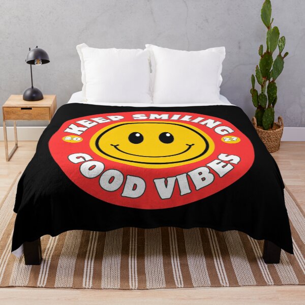 Item preview, KEEP SMILING GOOD VIBES designed and sold by SudeeshArt.