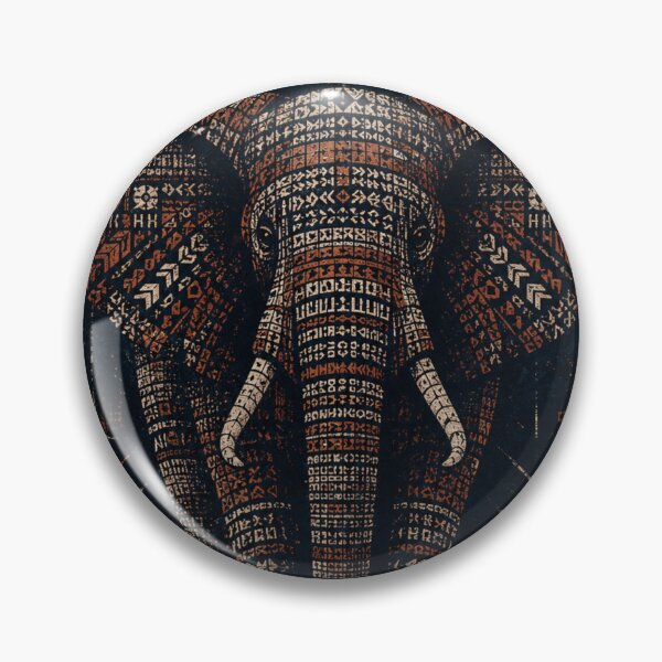 Item preview, Discipline Operator Repeat Identity Elephant Tribal Graphic T-Shirt designed and sold by SavannaStrikes.